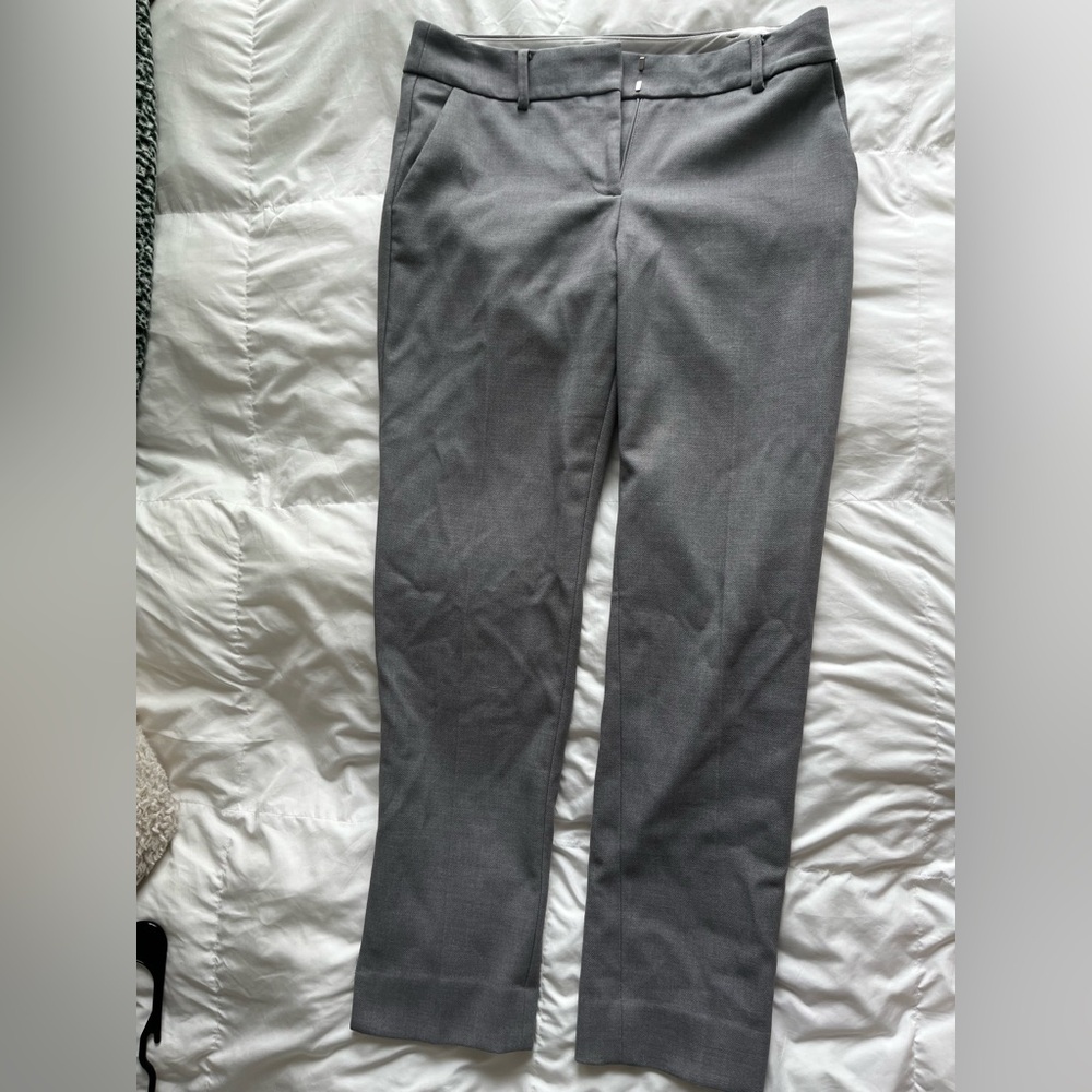 Talbots Gray Hampshire Ankle Trousers